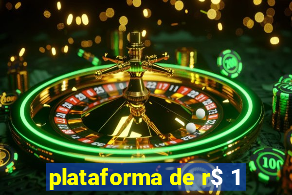 plataforma de r$ 1